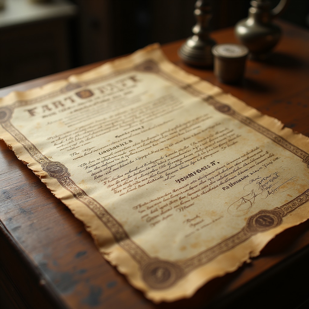 Historical tontine document from 17th century France showing early collective financing structure